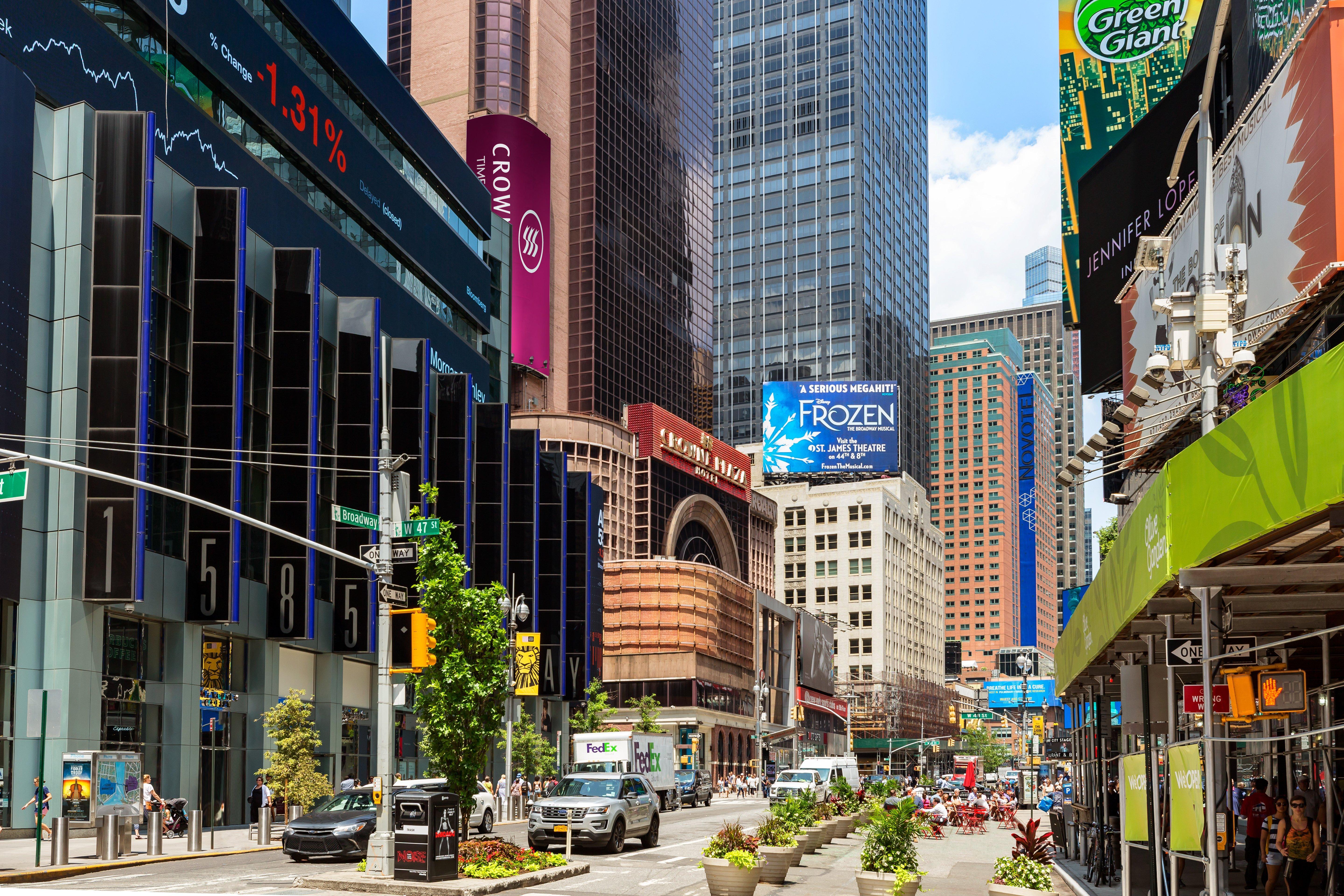 Crowne Plaza Times Square Manhattan, An Ihg Hotel New York Exterior foto